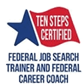 federal job search trainer and federal career coach